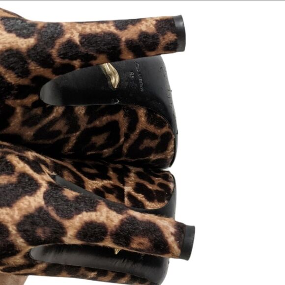 DIANE VON FURSTENBERG Skylar Calf Hair Booties 9 - Picture 6 of 11